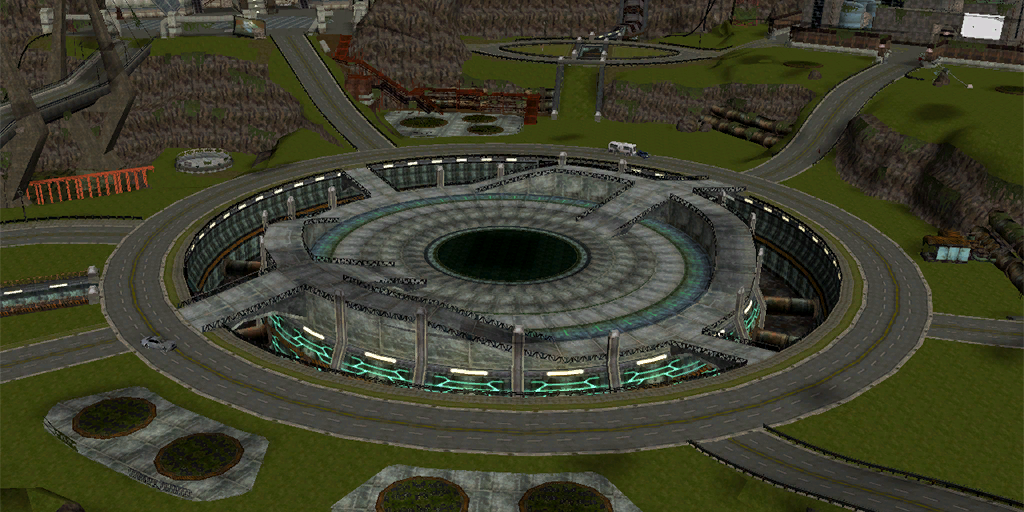 บรรยากาศสนามโรงไฟฟ้าในเกม